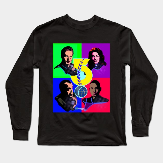 Babylon 5 Quad Long Sleeve T-Shirt by EnceladusWaters